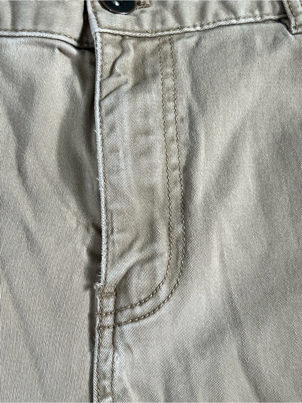 G. H. Bass & Co. Classic Tan Straight-Leg Pants- Waist 34